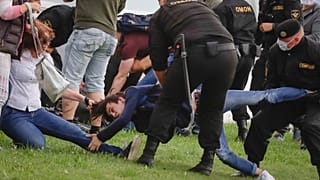 Amnesty International accused Belarus police of using 'excessive force' against protesters.