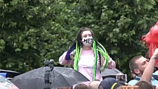 Несогласованный митинг в Москве против поправок к конституции