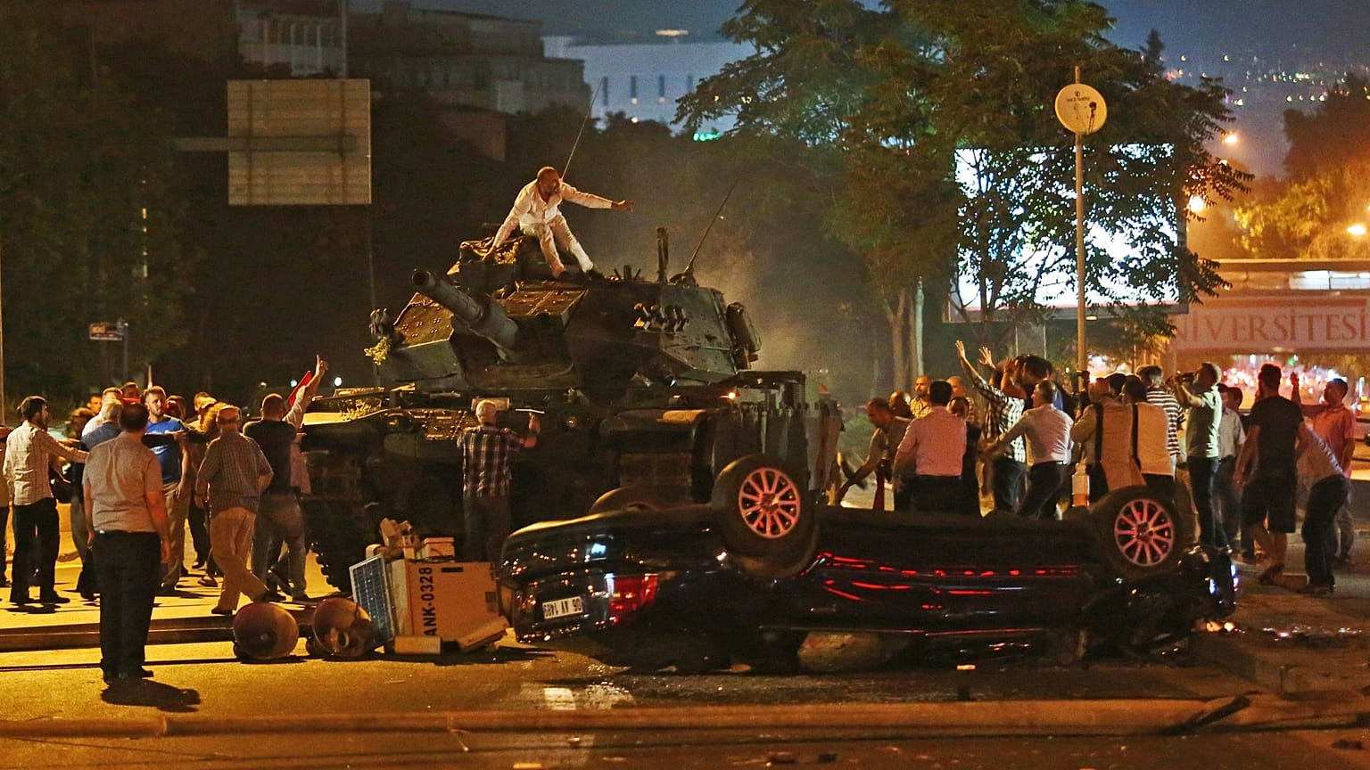 Turkey was rocked by a night of chaos on July 15, 2016