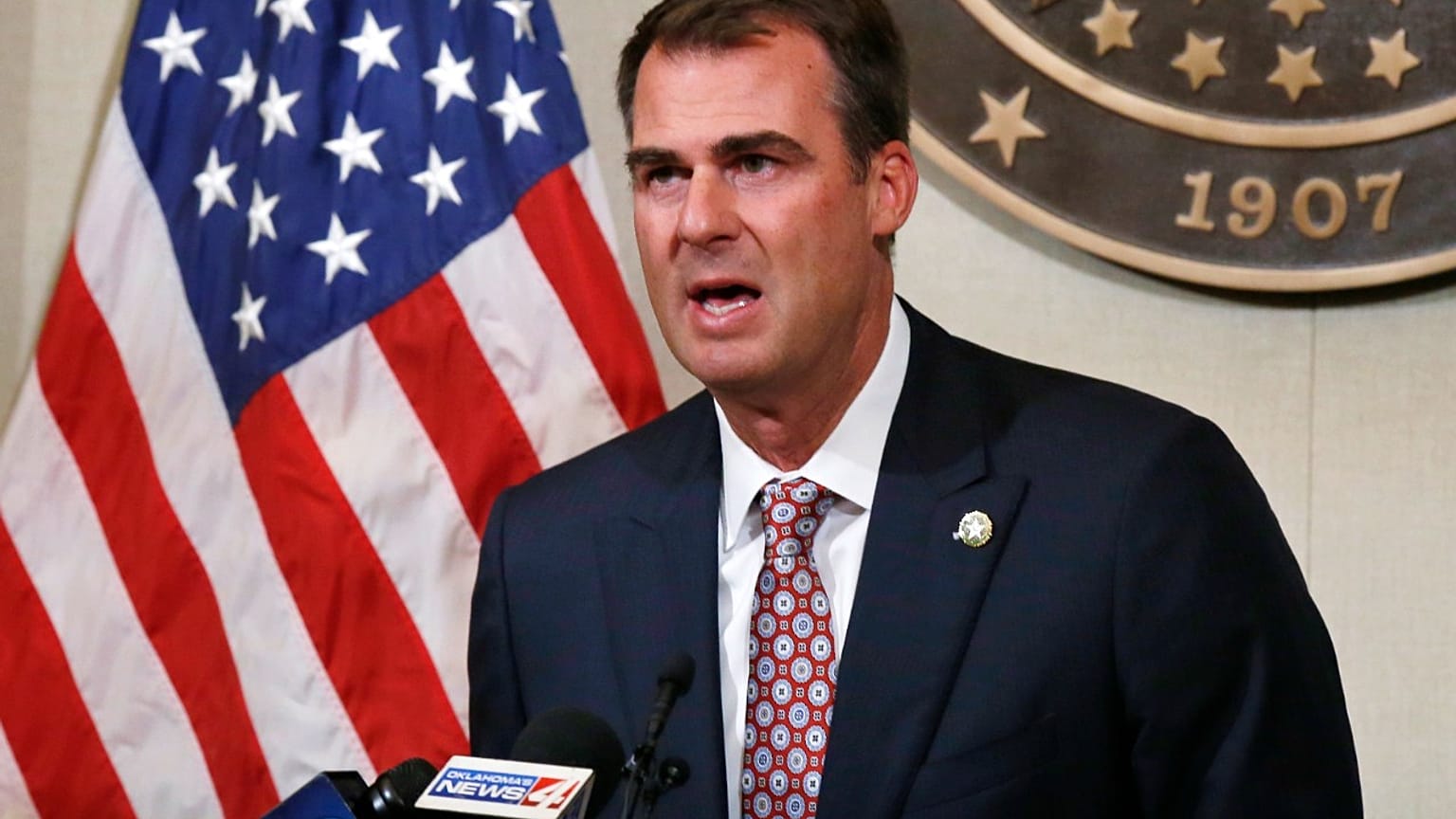 Oklahoma Gov. Kevin Stitt - FILE