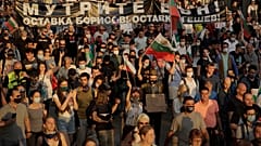 Акция протеста в Болгарии