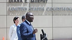 Floyd family Attorney Ben Crump announces a civil lawsuit against the city of Minneapolis and the officers involved.