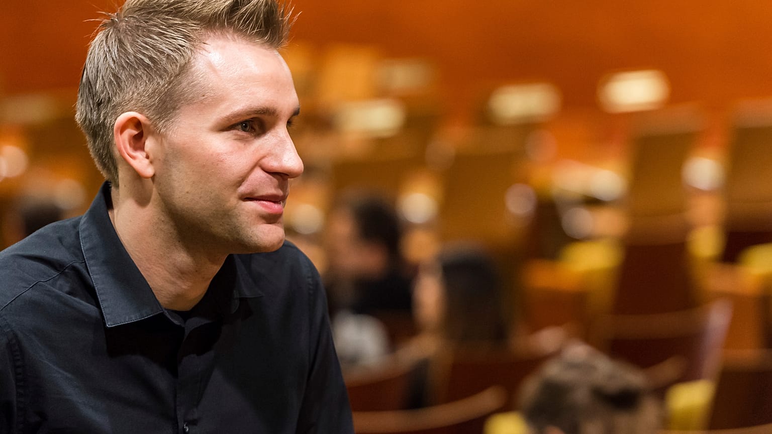 File photo: Austria's Max Schrems listens to a ruling at the European Court of Justice in Luxembourg. October 6, 2015.