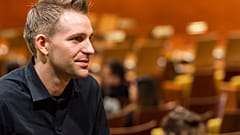 File photo: Austria's Max Schrems listens to a ruling at the European Court of Justice in Luxembourg. October 6, 2015.