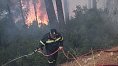Πυρκαγιές σε Λαύριο και Αταλάντη