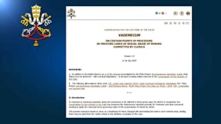 Vaticano: "manuale di istruzioni" contro la pedofilia
