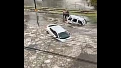 На Гвадалахару обрушился ливень 