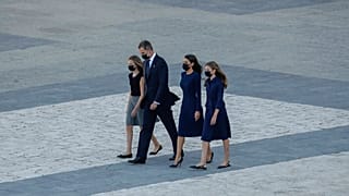 Trauerzeremonie für Corona-Opfer in Spanien