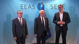 Sırbistan-Kosova diyaloğu 20 ay sonra AB ara buluculuğunda yeniden başladı
