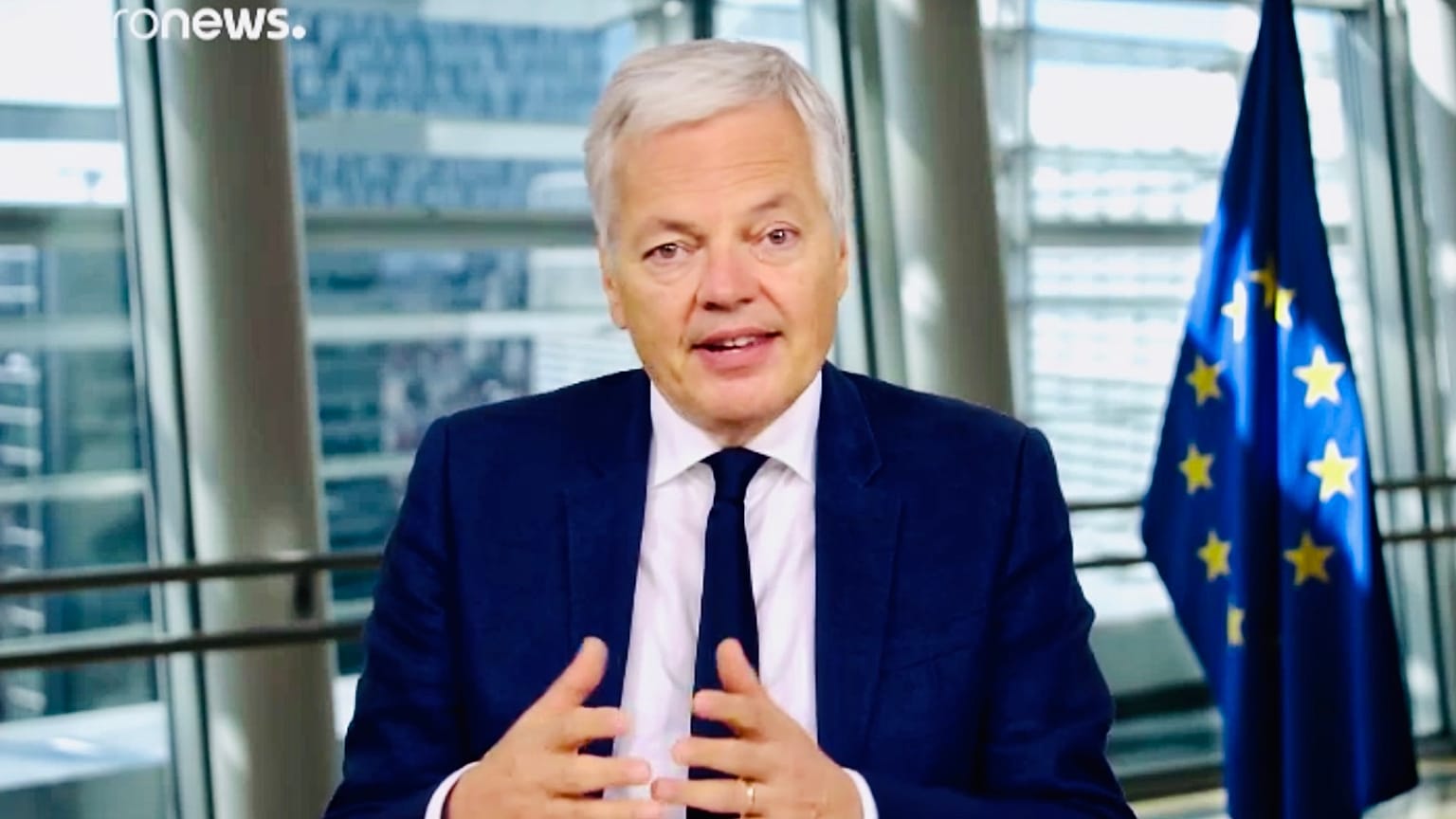 Didier Reynders, az EU igazságügyi biztosa