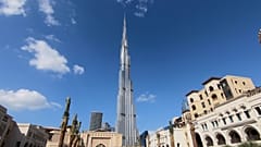 Dubai'nin şehir merkezi dünyanın en yüksek binalarına ev sahipliği yapıyor