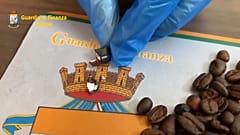 Kokain in Kaffeebohnen - in Malpensa aufgeflogen