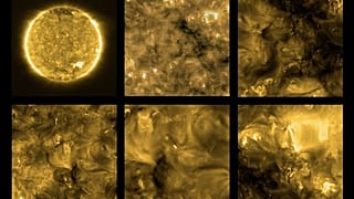 Solar Orbiter/EUI Team/ESA & NASA; CSL, IAS, MPS, PMOD/WRC, ROB, UCL/MSSLFirst views of the Sun obtained with Solar Orbiter's EUI on 30 May 2020, revealing the omnipresent min