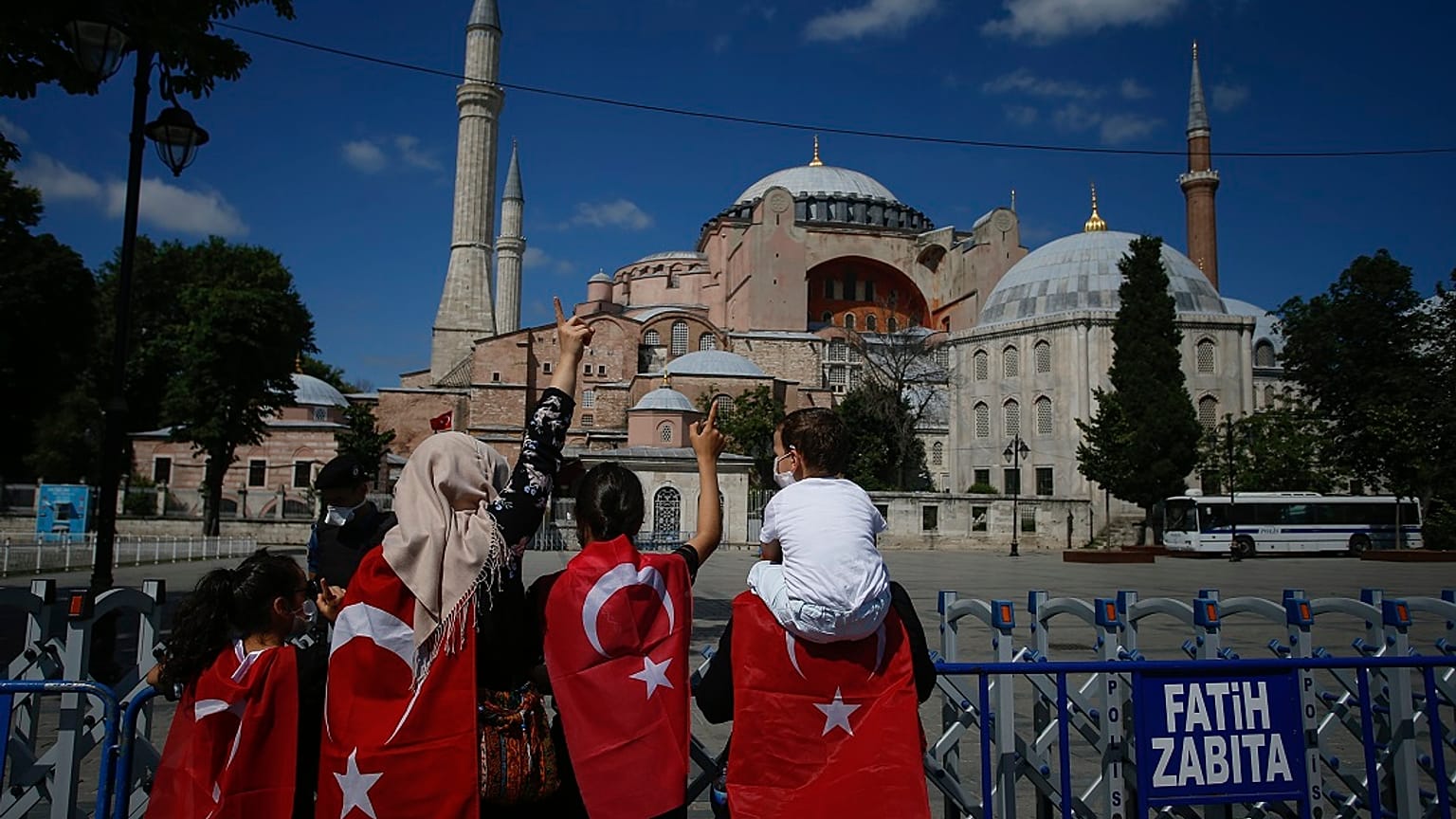 Erdoğan zur Hagia Sophia: „Befreiung von Ketten der Sklaverei“