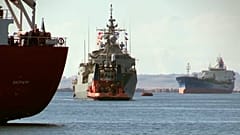 Operazione Irini nel Mediterraneo: la "San Giorgio" è nave ammiraglia 
