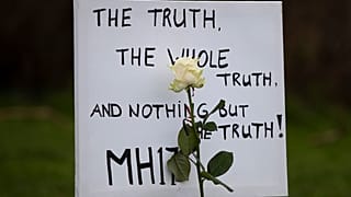 Πλακάτ για την πτήση MH17