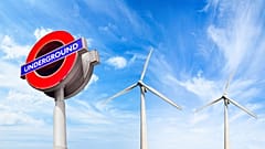 The London Underground could soon be powered by 100 per cent renewable energy. 