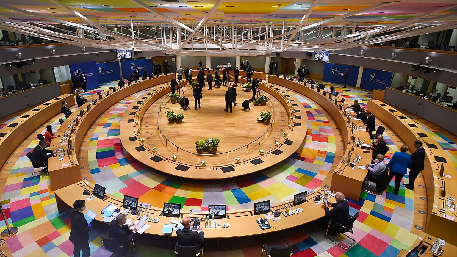 Stringent health measures ahead of EU summit on COVID-19 recovery plan