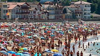 La plage de Saint-Jean-de-Luz