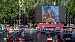 Paris: Seine Nehri kıyısında açık hava sineması 