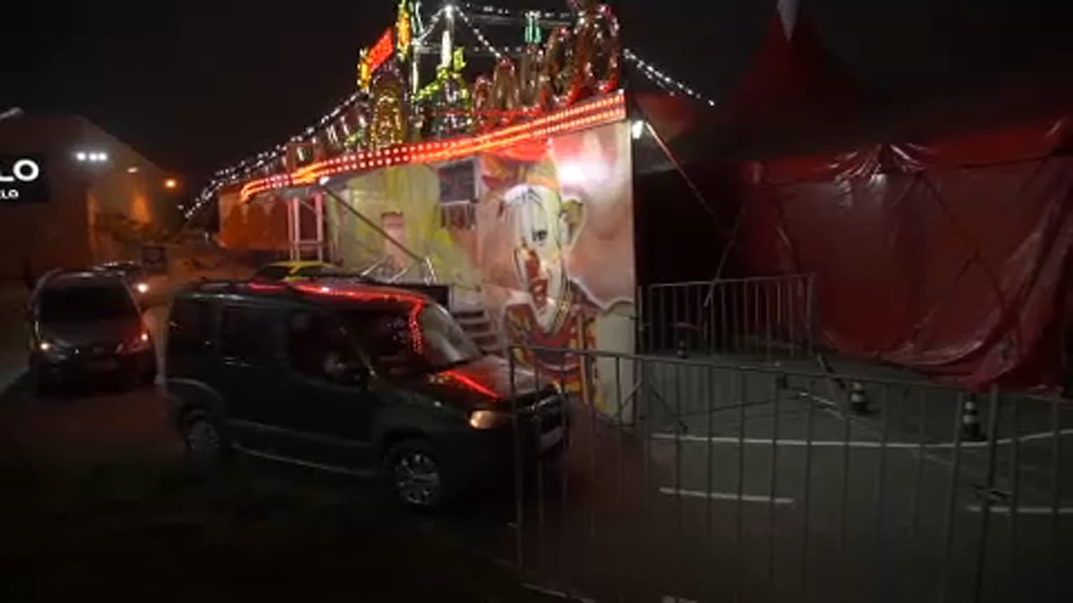 Circo "drive-in" no Brasil