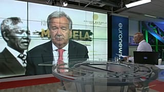 UN-Generalsekretär António Guterres im Euronews-Interview