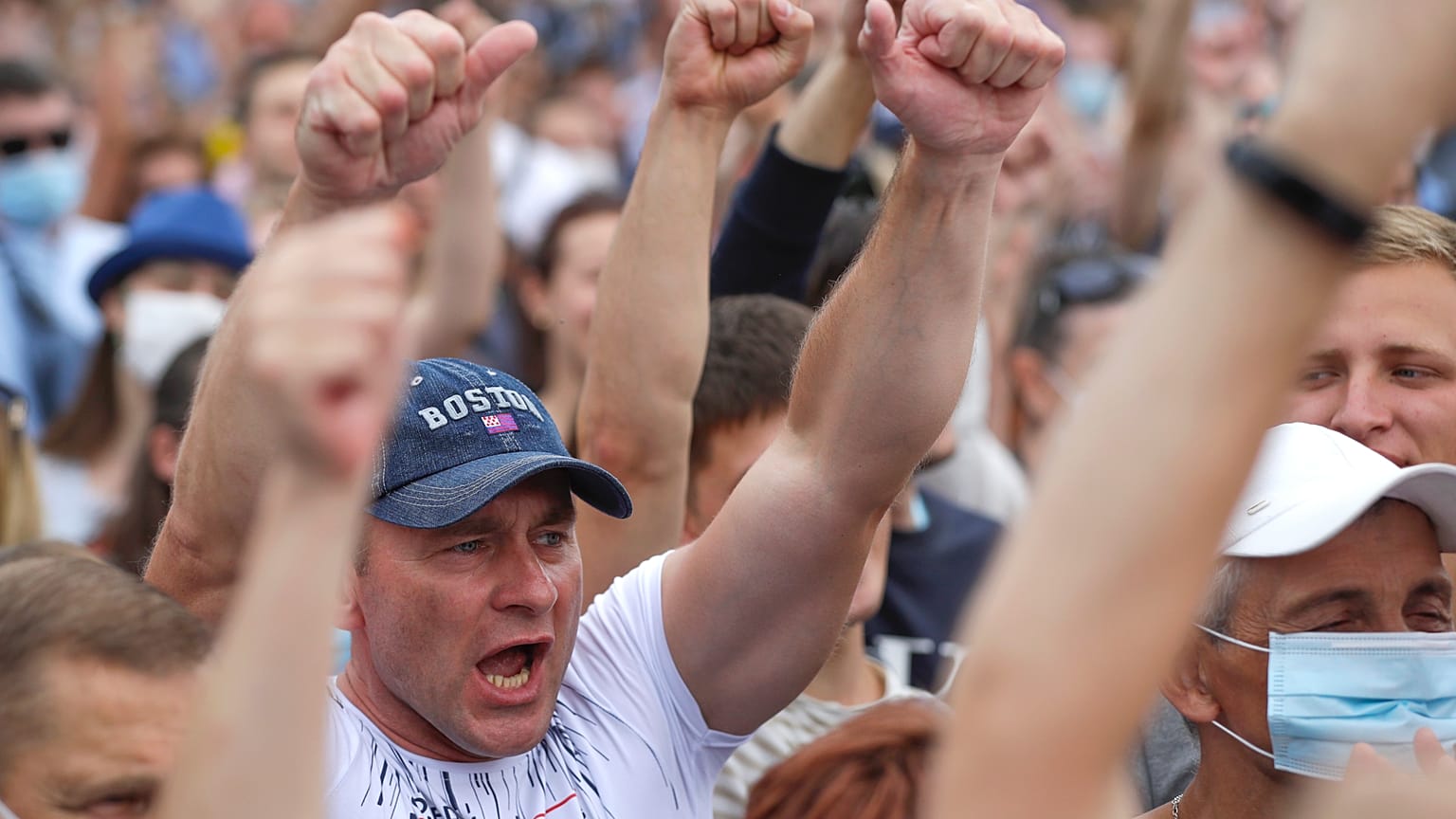 Protest am Sonntag in Minsk