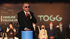 رجب طیب اردوغان در مراسم احداث نخستین کارخانه خودروسازی ترکیه