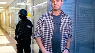 Российский оппозиционер Алексей Навальный