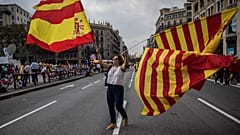 FILE: Spain's National Day in Barcelona, Oct. 12, 2017. 