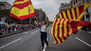 FILE: Spain's National Day in Barcelona, Oct. 12, 2017. 