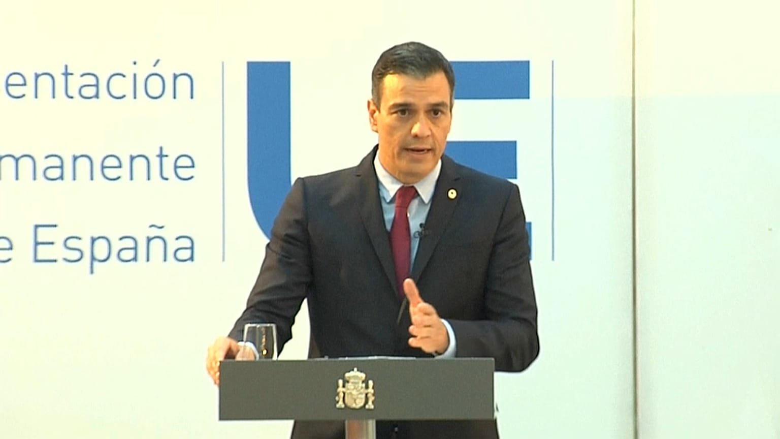 El presidente del Gobierno de España, Pedro Sánchez