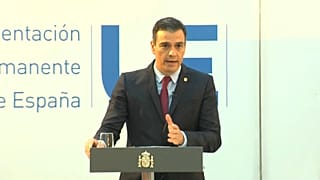 El presidente del Gobierno de España, Pedro Sánchez