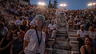Odeon of Herodes Atticus in Athens, Greece