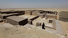 مقبرة المملكة الجديدة في جنوب سقارة، مصر، الاثنين 23  مايو 2011 