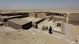 مقبرة المملكة الجديدة في جنوب سقارة، مصر، الاثنين 23 مايو 2011
