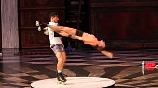 Patinadores del Circo del Sol preparan su espectáculo en México