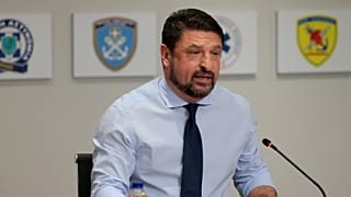Ενημέρωση υφυπουργού Πολιτικής Προστασίας Νίκου Χαρδαλιά