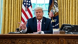 دونالد ترامپ، رئیس جمهوری آمریکا