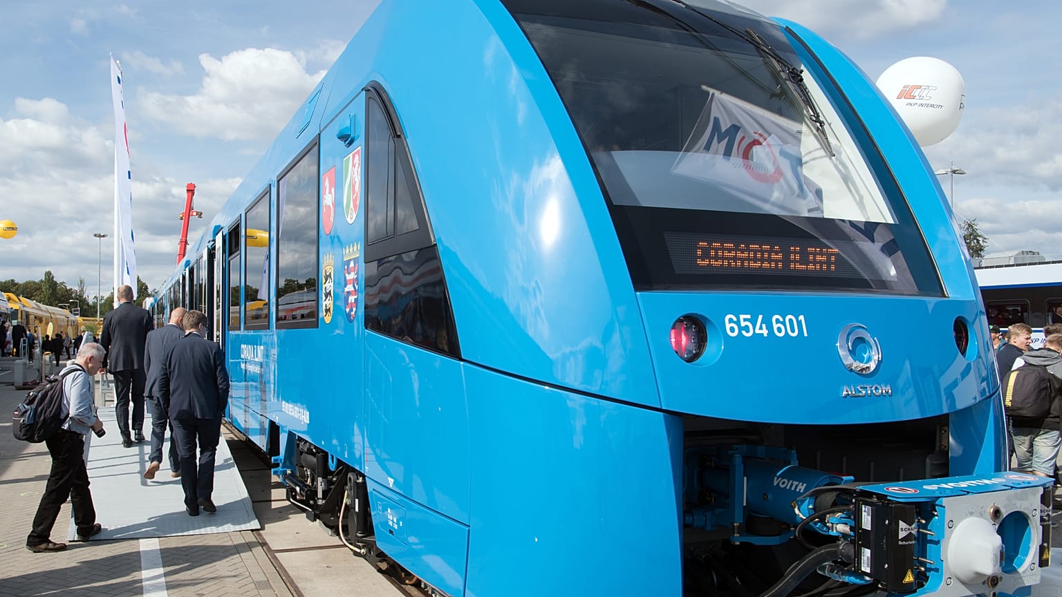 Train à hydrogène d'Alstom - Archive du 20 septembre 2016