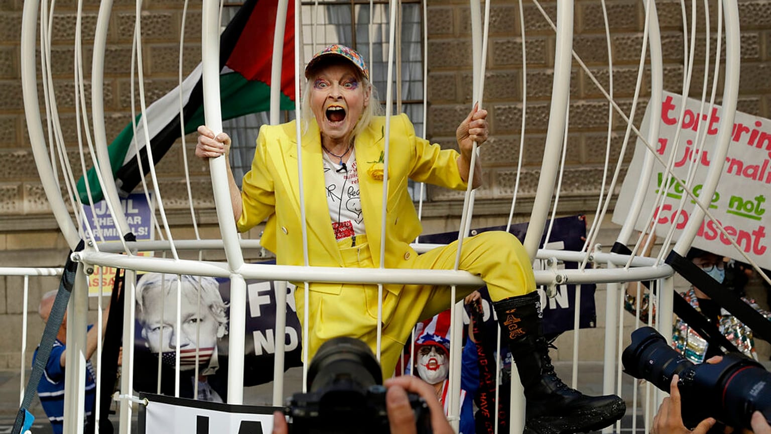 İngiliz modacı Vivienne Westwood
