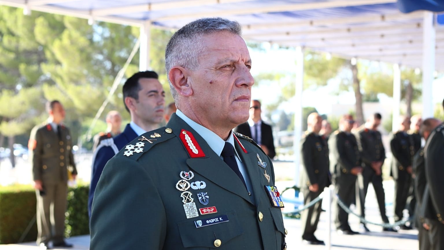 Ο Αρχηγός ΓΕΕΘΑ Στρατηγός Κωνσταντίνος Φλώρος
