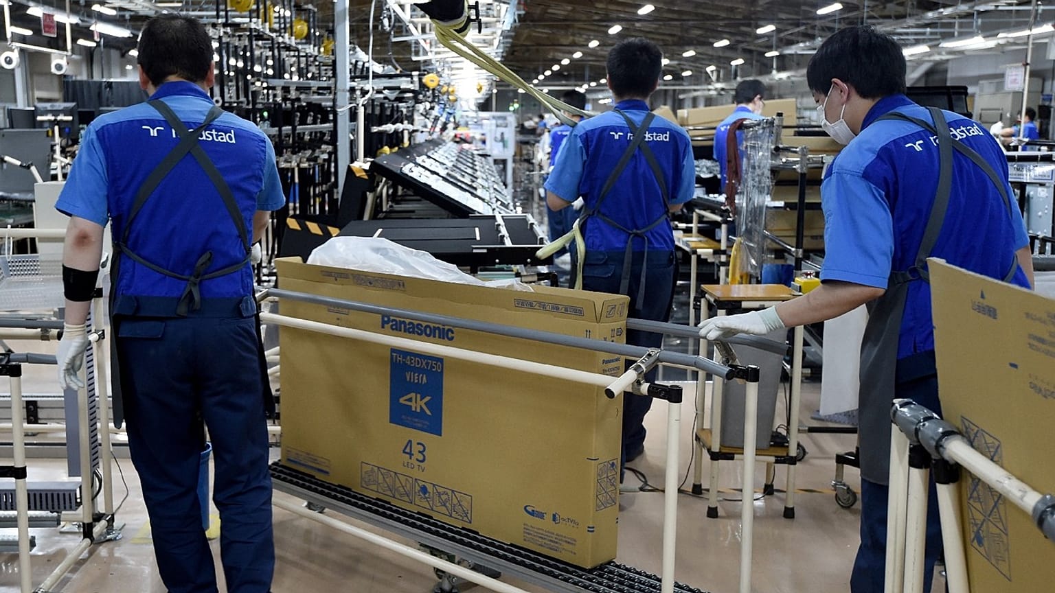 Japonya'da bir teknoloji fabrikası
