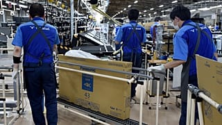 Japonya'da bir teknoloji fabrikası