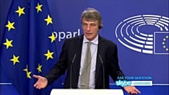 David Sassoli, Präsident des Europäischen Parlaments