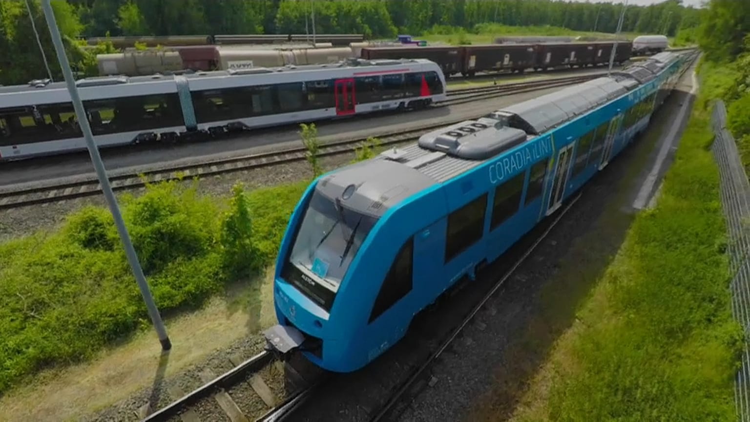 Alstom's Coradia iLint hydrogen train