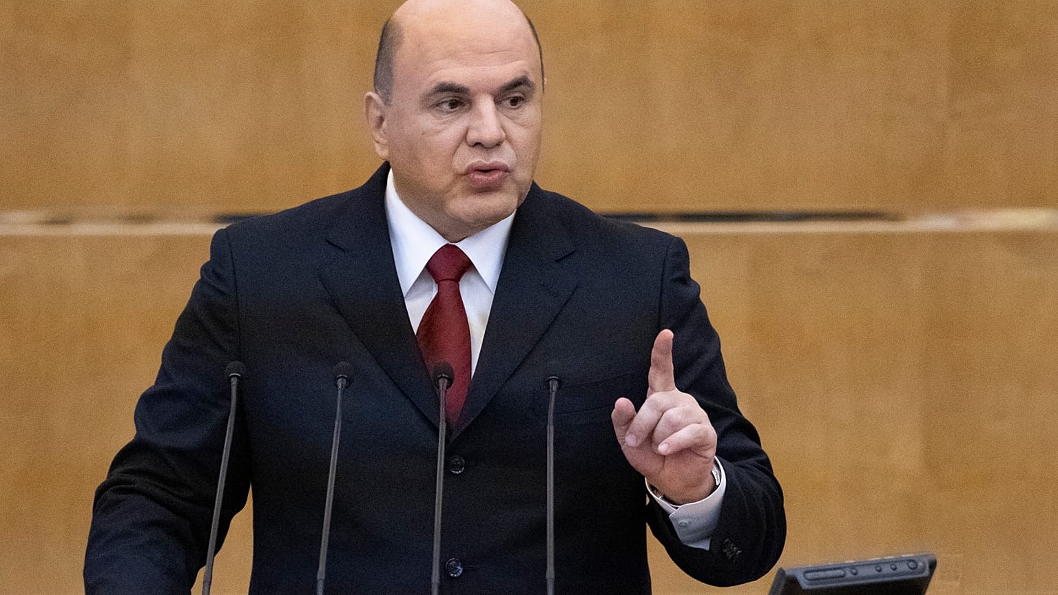 Глава российского правительства Михаил Мишустин