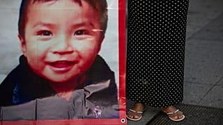 Fotografía de Dylan Esaú, el niño secuestrado en San Cristóbal de las Casas