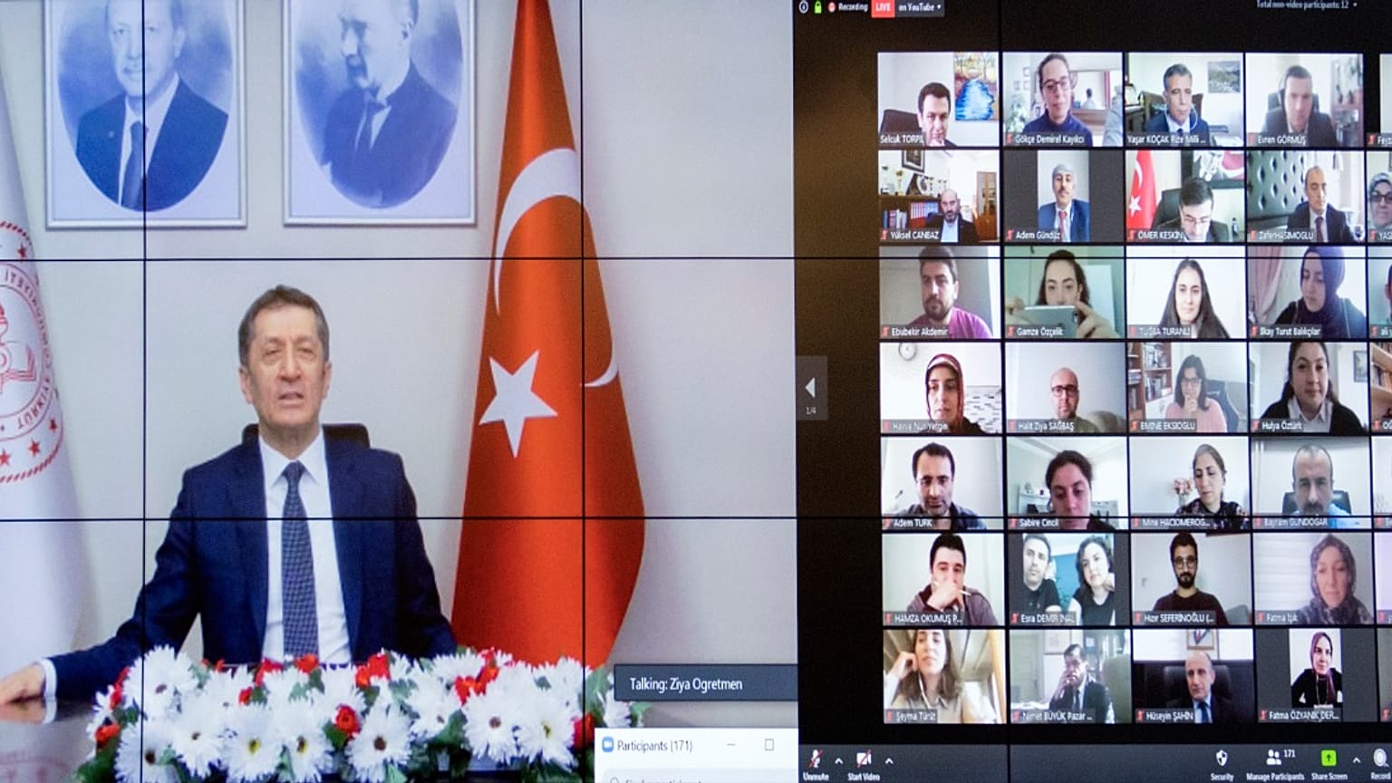 Milli Eğitim Bakanı Ziya Selçuk