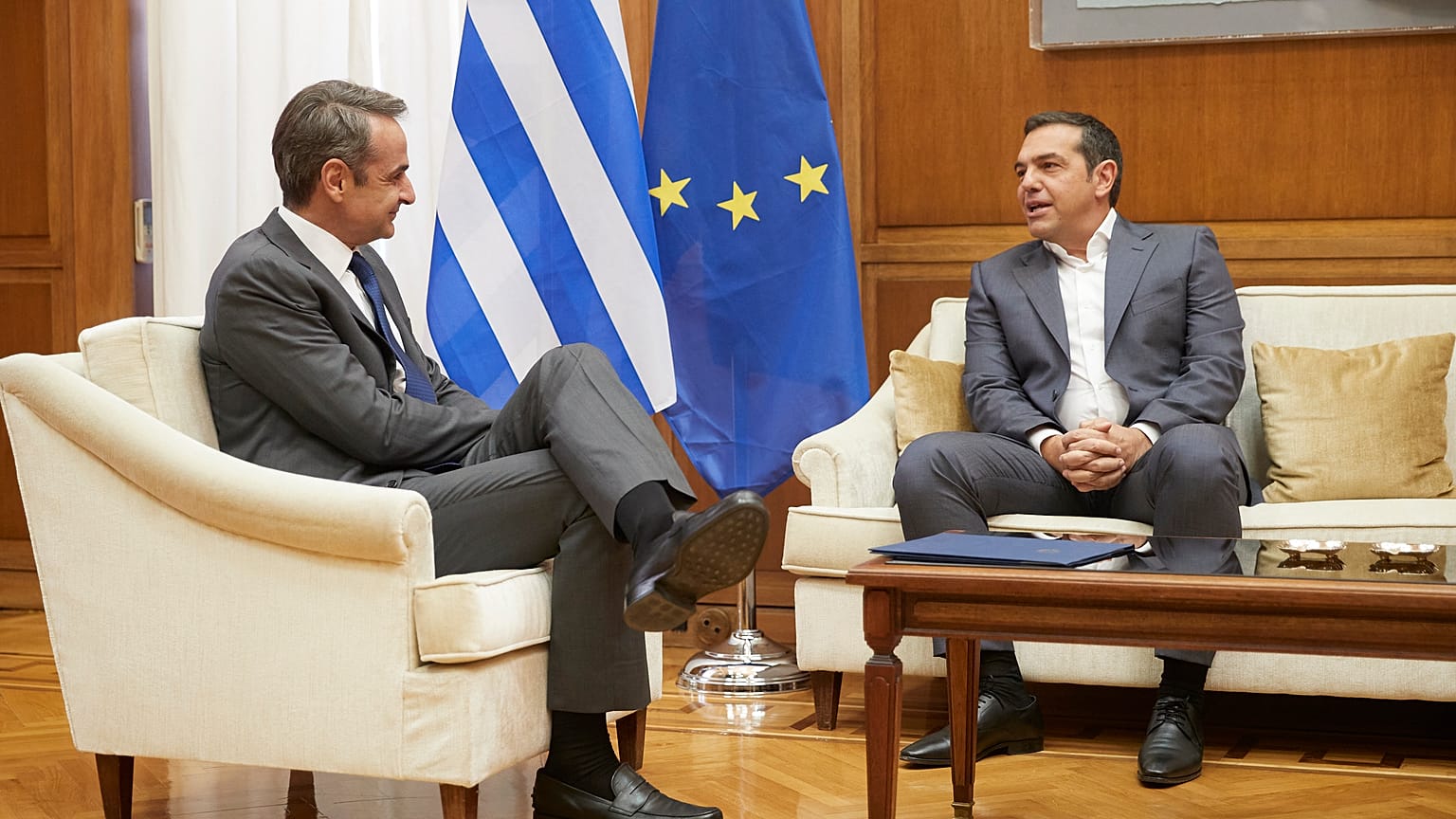 Κυριάκος Μητσοτάκης - Αλέξης Τσίπρας